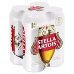 Stella Artois Light Beer 5% 4x0.5l