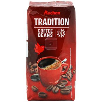 Кофе в зернах Auchan Традиционный 250г - купить, цены на - фото 2