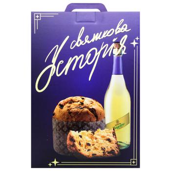 Set Panettone Cupcake with Chocolate Drops 500g and Valmarone Fragolino Bianco White Sparkling Wine 7% 0.75l - buy, prices for - photo 3