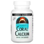 Source Naturals Coral Calcium 600mg 120 capsules