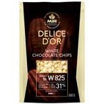 Шоколад белый MiR Delice D'or диски W825 31% 500г