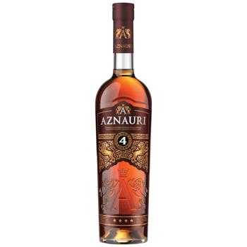 Aznauri Brandy 4 Years 40% 0.5l - buy, prices for Chudo Market - photo 2
