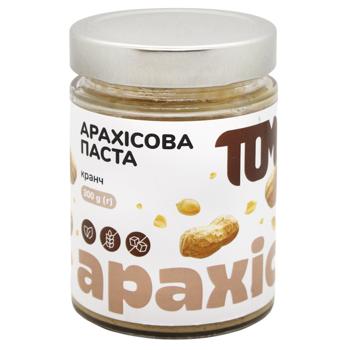 Паста арахісова Tom кранч 300г