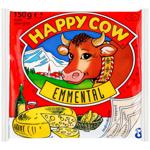 Happy Cow Emmental Processed Cheese Slices 35% 150g