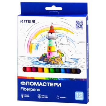 Фломастери Kite Classic 12 кольорів - купити, ціни на Торба - фото 2