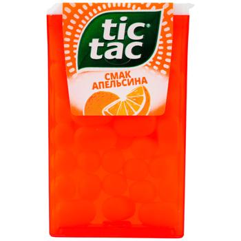 Драже Tic Tac зі смаком апельсину 18г - купити, ціни на Чудо Маркет - фото 1