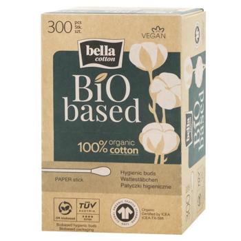 Палочки ватные Bella Bio Based 300шт