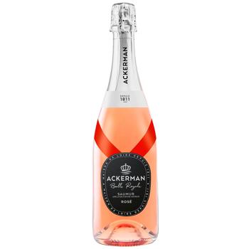 Вино игристое Ackerman Bulle Royale Saumur розовое брют 12% 0,75л - купить, цены на WINETIME - фото 1