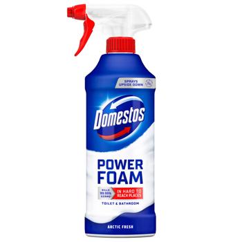Спрей-пена для чистки унитаза и ванной Domestos Арктическая свежесть 435мл