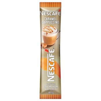 NESCAFÉ® Cappuccino Caramel Coffee Drink 14g - buy, prices for NOVUS - photo 1