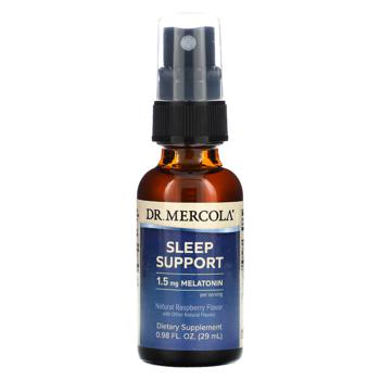 Dr. Mercola Sleep Formula Melatonin with Raspberry Flavor 25ml