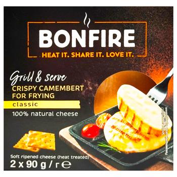 Bonfire Camembert Soft Heat Treated Cheese 55% 90g x 2pcs - buy, prices for - photo 2