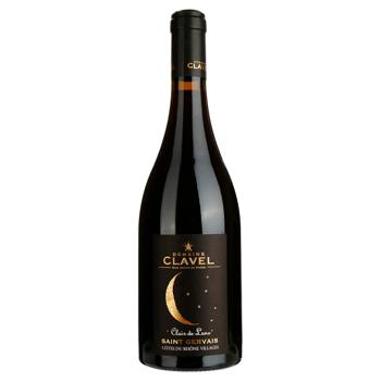 Clavel Clair de Lune Cotes du Rhone Red Dry Wine 12% 0.75l - buy, prices for MegaMarket - photo 1