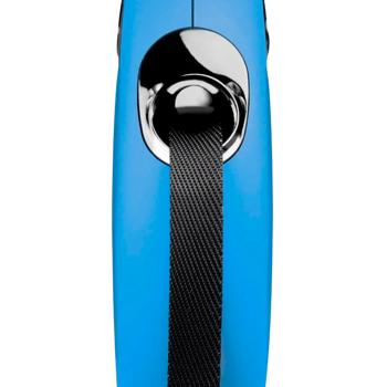 Flexi New Classic повідець-рулетка для собак S стрічка 5 м - синій - купить, цены на MasterZoo - фото 2