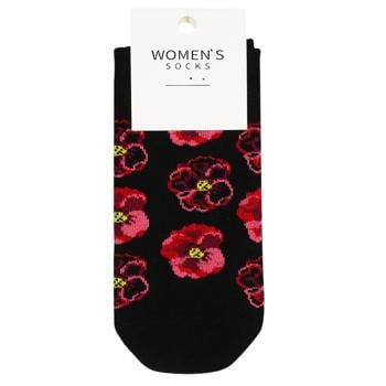 Шкарпетки жіночі мікс короткі р.23-25 - купити, ціни на - фото 4