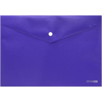 Папка-конверт Economix непрозрачная на кнопке А4 в ассортименте - купить, цены на Auchan - фото 3