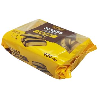 Печенье Українська Зірка Тигрик со вкусом апельсина 400г - купить, цены на КОСМОС - фото 2