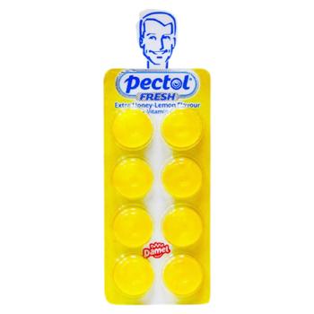 Льодяники Damel Pectol Lemon блістер 19,2г - купити, ціни на Grono - фото 1