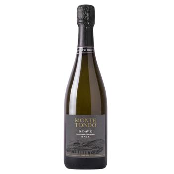Вино ігристе Montetondo Soave DOC Spumante біле брют 12% 0,75л