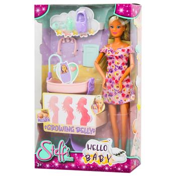 Simba Toys Steffi Expecting Baby Doll Set