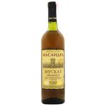 Masandra Muscat Southern White Sweet Wine 16% 0.75l