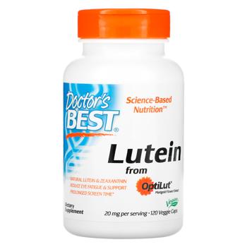 lutein doctor's best 120pcs USA