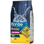 Корм сухий Monge Bwild Low Grain з зайцем для котів 1,5кг