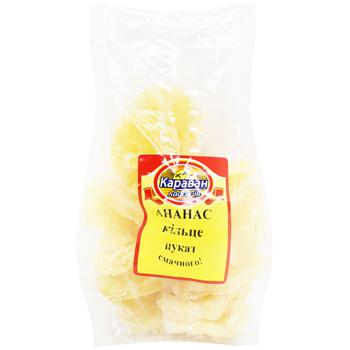 Karavan Lasoshchiv Candied Pineapple Rings 400g