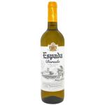 Вино Espada Dorada белое полусладкое 11% 0,75л