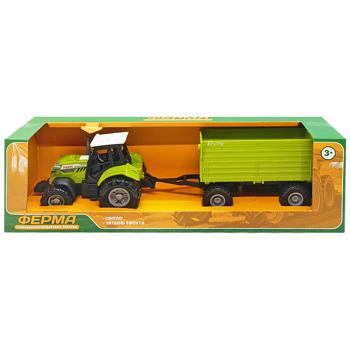 Farm Tractor with Trailer AP9927 Toy with Light and Sound Effects - buy, prices for Tavria V - photo 2