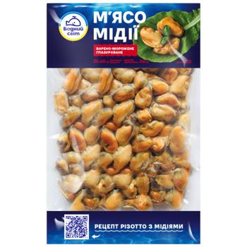 Vodnyj Svit Frozen Mussles Meat 400g - buy, prices for COSMOS - photo 1