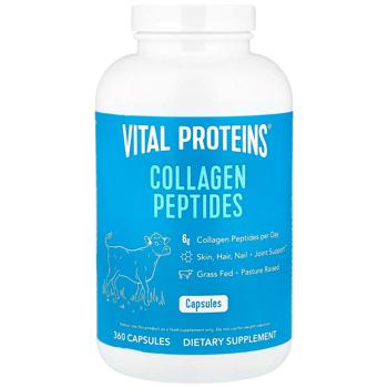 Пептиды коллагена, Collagen Peptides, Vital Proteins, 600 мг, 360 капсул - купить, цены на Biotus - фото 1