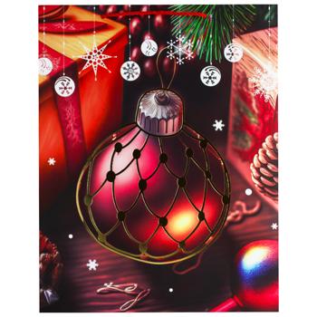 Пакет паперовий Angel Gifts Новорічний 31*40*12см - купити, ціни на МегаМаркет - фото 2