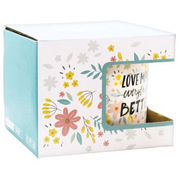 Чашка 350мл SDM074-4003-16125 - купити, ціни на КОСМОС - фото 3