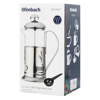 Ofenbach French Press with Measuring Spoon 1l - buy, prices for MegaMarket - photo 1