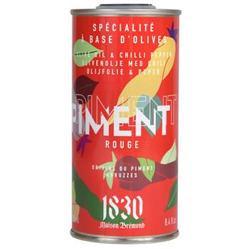 Олія оливкова Bremond Fils Extra Virgin з перцем чилі 250мл - купити, ціни на КОСМОС - фото 1