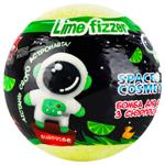 Aqua Shine Lime Fizzer Space Cosmetic Bath Bomb with Surprise 100g