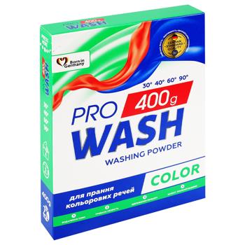 Пральний порошок Pro Wash Color 400г - купити, ціни на Таврія В - фото 1