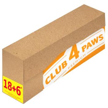 Club 4 Paws Premium Wet Food with Veal for Cats 18+6pcs x 85g - buy, prices for MasterZoo - photo 3