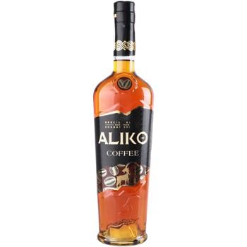 Brandy Aliko coffee 30% 500ml glass bottle Ukraine - buy, prices for Auchan - photo 1