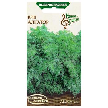 Nasinnia Ukrainy Alligator Dill Seeds 3g - buy, prices for MegaMarket - photo 1