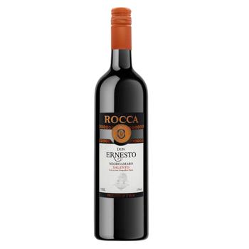 Вино Rocca Don Ernesto Negroamaro Salento IGT червоне напівсухе 13% 0,75л - купити, ціни на NOVUS - фото 1