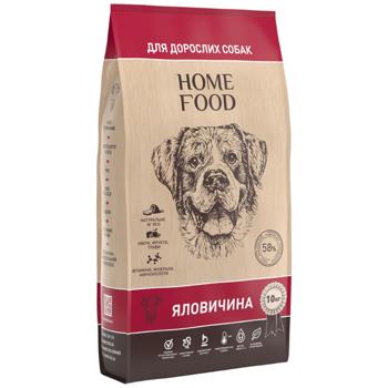 Home Food Dry Food with Beef for Adult Dogs of Large Breeds 10kg - buy, prices for MasterZoo - photo 1