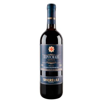 Shereuli Pirosmani Red Semi-Sweet Wine 9-13% 0.75l