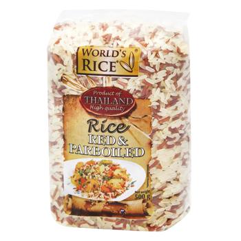 World's Rice Red + Parboiled Rice 500g - buy, prices for METRO - photo 2