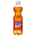 Fanta Zero Sugar Mandarin Carbonated Drink 0.5l