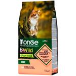Корм сухий Monge Bwild Grain Free з лососем для котів 1,5кг