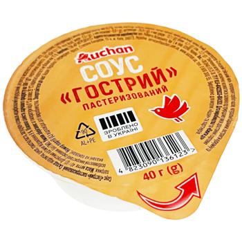 Соус Auchan гострий 40г - купити, ціни на Auchan - фото 1