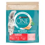 Корм сухий Purina One Sterilcat з лососем та пшеницею для стерилізованих котів 800г