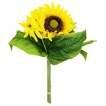 Квіти штучні Букет cоняшників - купити, ціни на Таврія В - фото 1